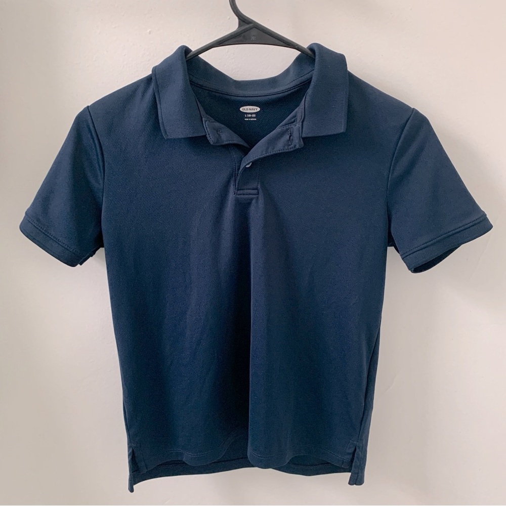 Kids Blue Polo